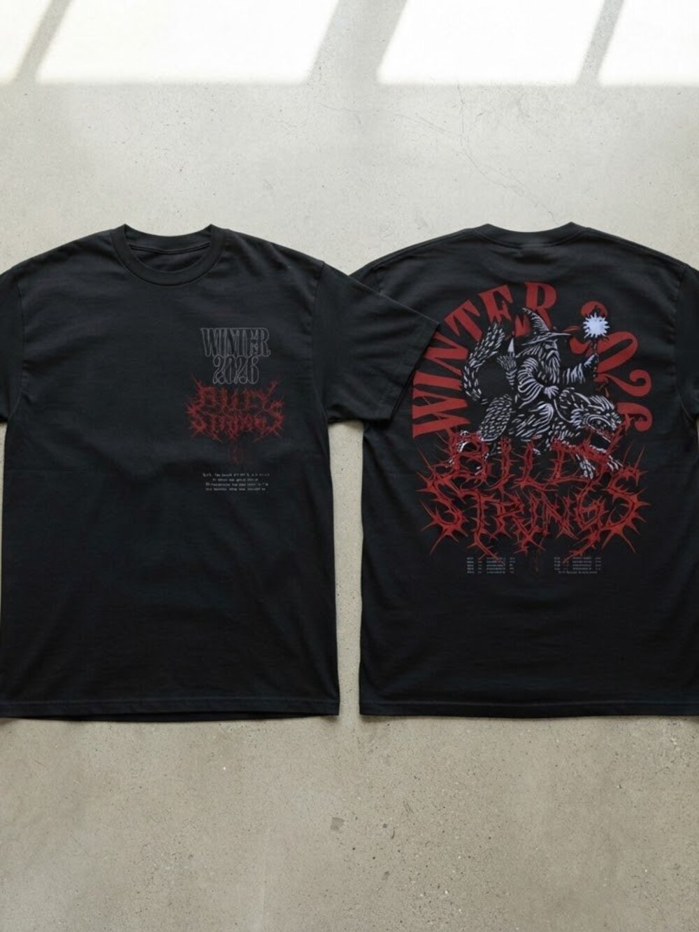 Billy Strings Winter 2026 Tour Merch Wizard Metal Unisex T-Shirt